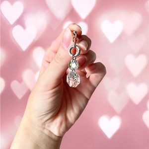 Long Crystal Earrings • 925 Sterling Silver